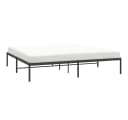 vidaXL Bettgestell Metall Schwarz 180x200 cm Bild 3
