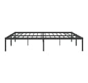 vidaXL Bettgestell Metall Schwarz 180x200 cm Bild 5