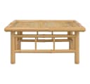 vidaXL Gartentisch Bambus 65x55x30 cm Naturbelassen Bild 4