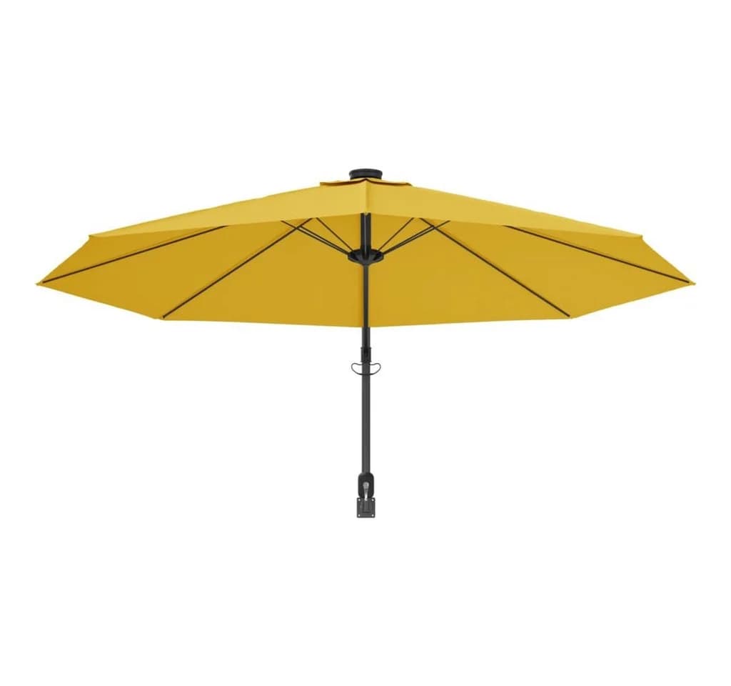 vidaXL Wand-Balkonschirm Sonnenschirm Gelb 290 cm - Bild 5