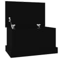 vidaXL Aufbewahrungsbox Truche Schwarz Holzwerkstoff Bild 2