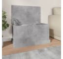 vidaXL Aufbewahrungsbox Truhe Betongrau Holzwerkstoff Bild 1