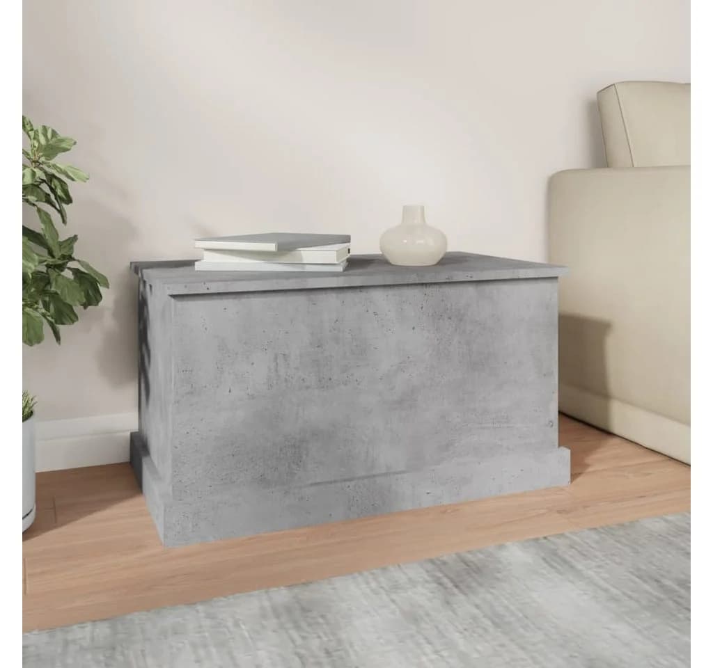 vidaXL Aufbewahrungsbox Truhe Betongrau Holzwerkstoff - Bild 3