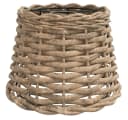 vidaXL Lampenschirm Korbweide Braun Ø20x15 cm Bild 2