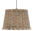 vidaXL Lampenschirm Korbweide Braun Ø40x26 cm Bild 4