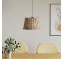vidaXL Lampenschirm Braun Ø45x28 cm Korbweide Bild 1