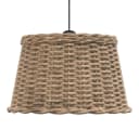 vidaXL Lampenschirm Braun Ø45x28 cm Korbweide Bild 4
