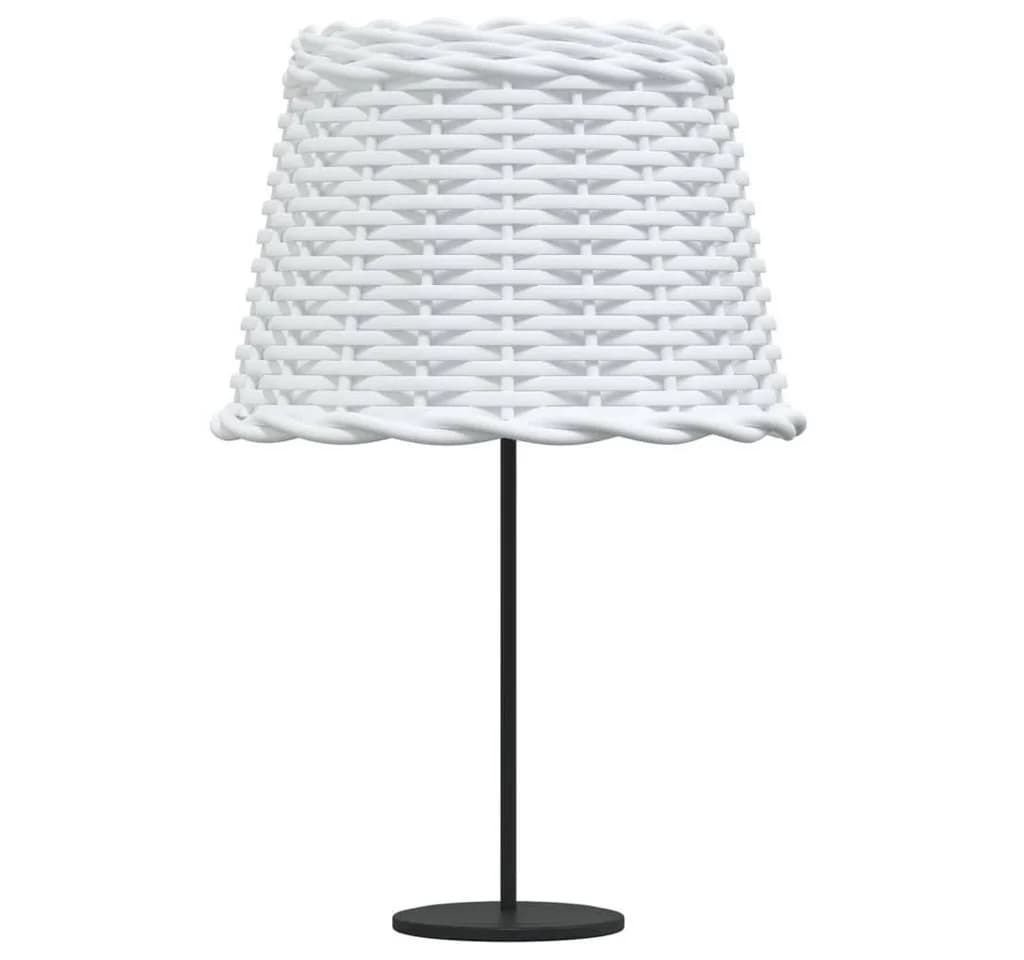 vidaXL Lampenschirm Weiß Korbweide E27 - Bild 4
