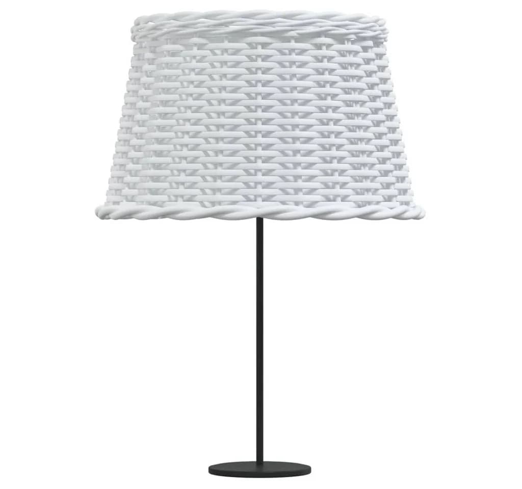 vidaXL Lampenschirm Weiß Korbweide E27 - Bild 4