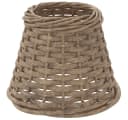 vidaXL Lampenschirm Braun Ø15x12 cm Korbweide Bild 2