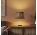 vidaXL Lampenschirm Braun Ø25x17 cm Weidengeflecht Bild 3