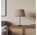 vidaXL Lampenschirm Braun Korbweide E27 Bild 1