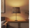 vidaXL Lampenschirm Braun Ø45x28 cm Korbweide Bild 3