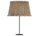 vidaXL Lampenschirm Braun Ø45x28 cm Korbweide Bild 4