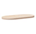 vidaXL Tischplatte 60x30x2,5 cm Massivholz Kiefer Oval Bild 2