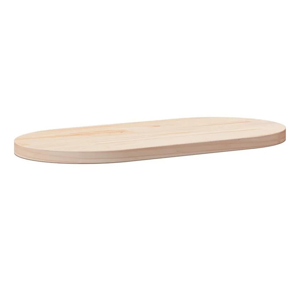 vidaXL Tischplatte 60x30x2,5 cm Massivholz Kiefer Oval - Bild 2