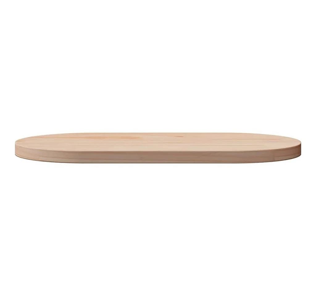 vidaXL Tischplatte 60x30x2,5 cm Massivholz Kiefer Oval - Bild 3
