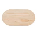 vidaXL Tischplatte 60x30x2,5 cm Massivholz Kiefer Oval Bild 4