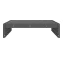 vidaXL Gartenhocker Grau Massivholz Kiefer 120x80 cm Bild 4