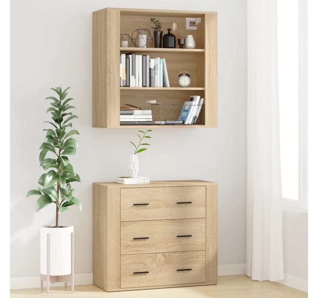 vidaXL Highboard Sonoma-Eiche Holzwerkstoff - Bild 3