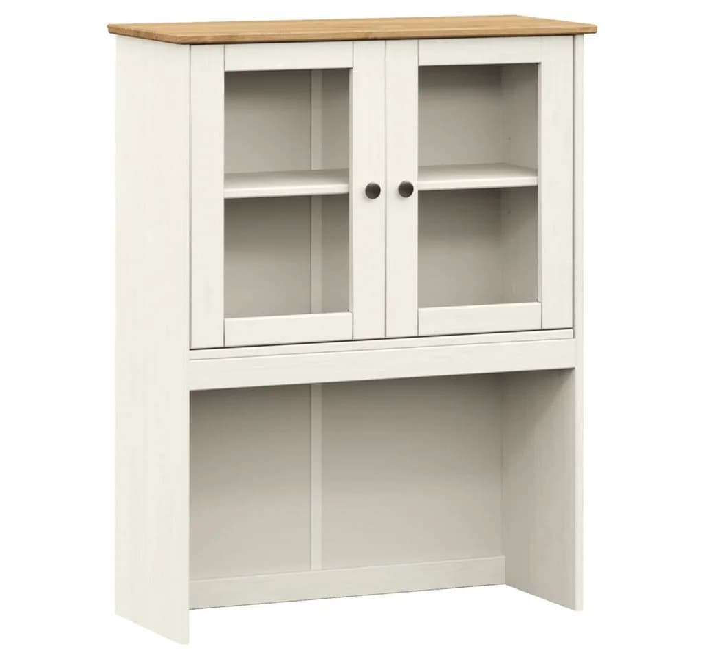 vidaXL Sideboard-Aufsatz VIGO Weiß Massivholz Kiefer - Bild 2