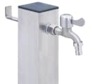 vidaXL Bewässerungssystem Wassersäule 60 cm Edelstahl Silber Bild 4