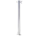 vidaXL Bewässerungssystem Wassersäule 100 cm Edelstahl Rund Bild 1