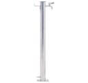 vidaXL Bewässerungssystem Wassersäule 100 cm Edelstahl Rund Bild 2