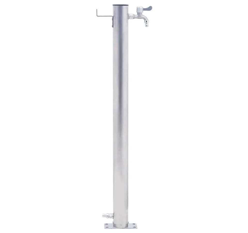 vidaXL Bewässerungssystem Wassersäule 100 cm Edelstahl Rund - Bild 2