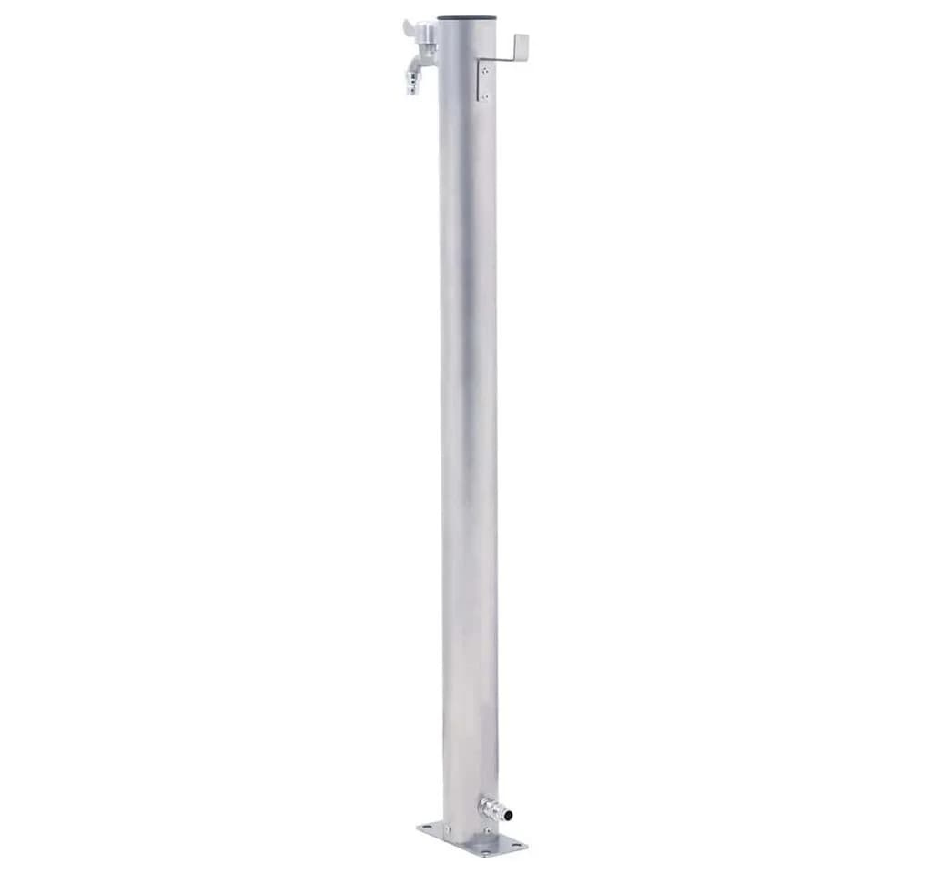 vidaXL Bewässerungssystem Wassersäule 100 cm Edelstahl Rund - Bild 3