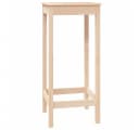 vidaXL Bartisch Esstisch Massivholz Kiefer 50x50x110 cm Bild 2