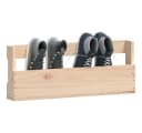 vidaXL Wand-Schuhregal 2 Stk. Massivholz Kiefer Bild 4