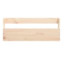 vidaXL Wand-Schuhregal 2 Stk. Massivholz Kiefer Bild 5