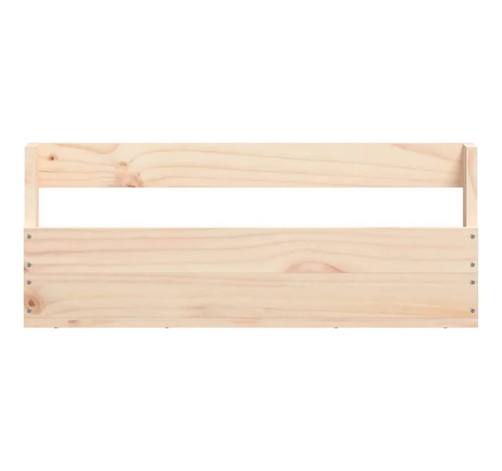 vidaXL Wand-Schuhregal 2 Stk. Massivholz Kiefer - Bild 5