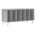 vidaXL Lowboard Plattenschrank Betongrau Holzwerkstoff Bild 2