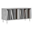 vidaXL Lowboard Plattenschrank Betongrau Holzwerkstoff Bild 3