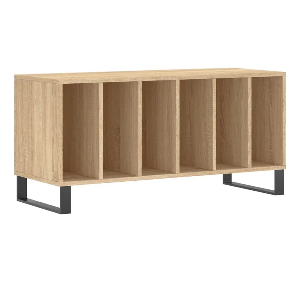 vidaXL Plattenschrank Lowboard Sonoma-Eiche Holzwerkstoff - Bild 2
