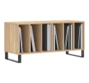 vidaXL Plattenschrank Lowboard Sonoma-Eiche Holzwerkstoff Bild 3