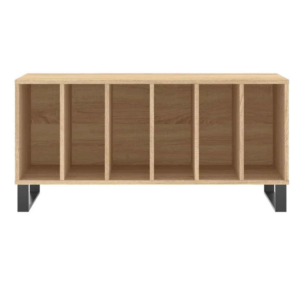vidaXL Plattenschrank Lowboard Sonoma-Eiche Holzwerkstoff - Bild 4