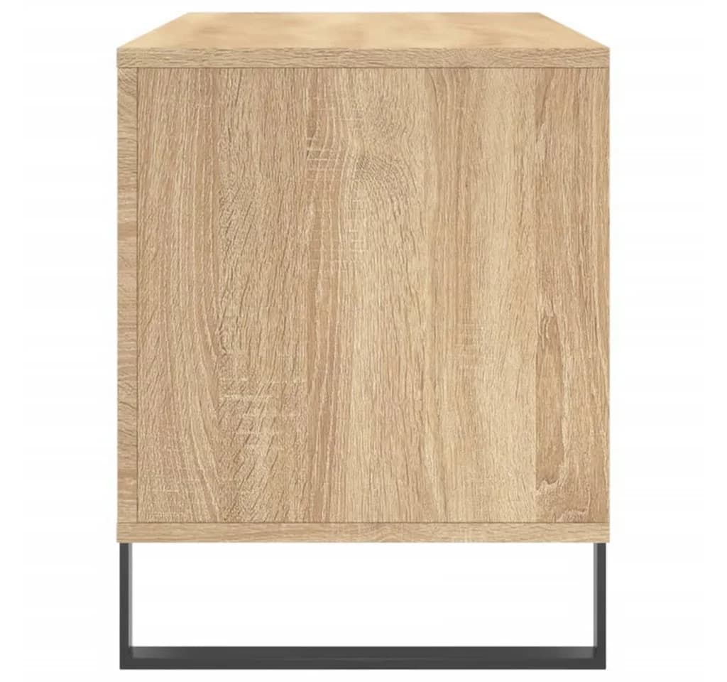 vidaXL Plattenschrank Lowboard Sonoma-Eiche Holzwerkstoff - Bild 5