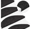vidaXL Stufenmatte 10er Set Selbstklebend Anthrazit Bild 1