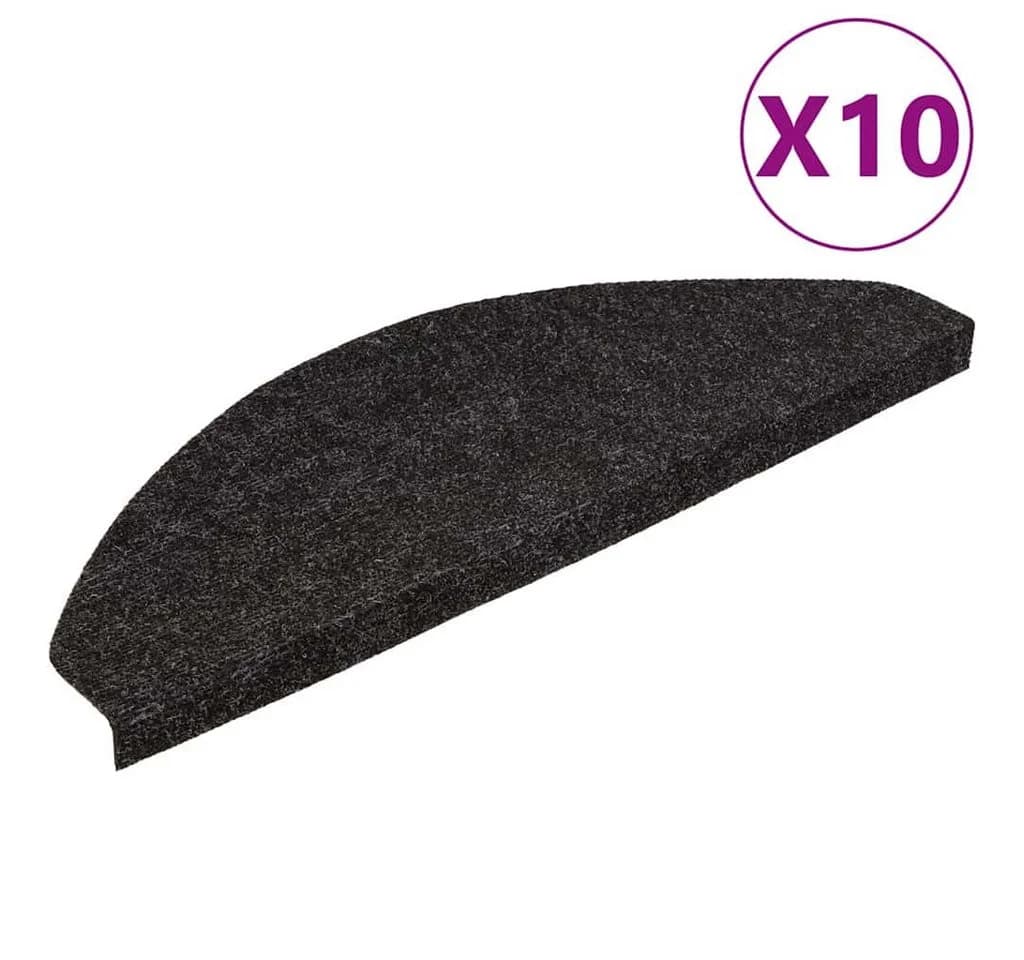 vidaXL Stufenmatte 10er Set Selbstklebend Anthrazit - Bild 2