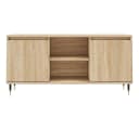 vidaXL TV-Schrank Sonoma-Eiche Holzwerkstoff Bild 5