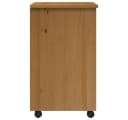 vidaXL Rollcontainer MOSS Honigbraun 6 Schubladen Massivholz Kiefer Bild 5