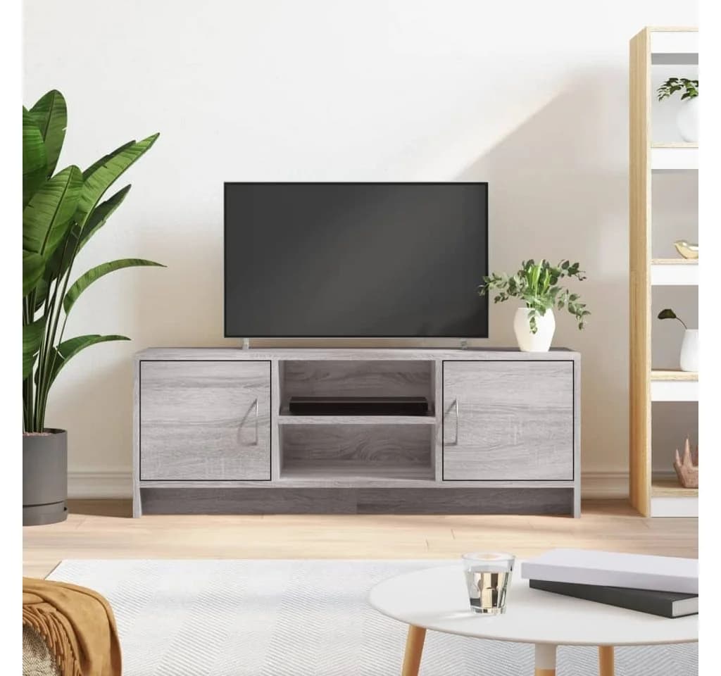 vidaXL TV-Schrank Grau Sonoma Holzwerkstoff Modern