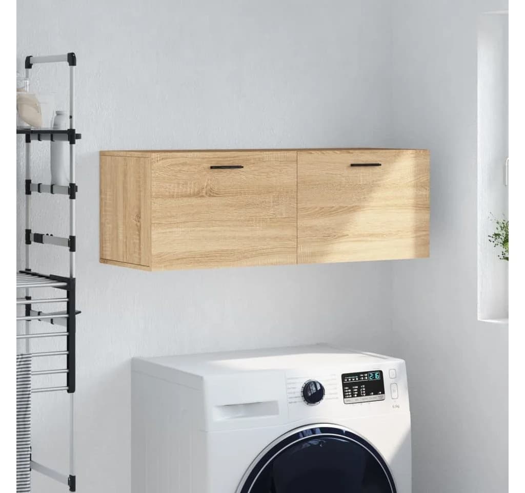 vidaXL Hängeschrank Wandschrank Sonoma-Eiche Holzwerkstoff
