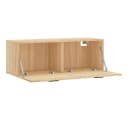 vidaXL Hängeschrank Wandschrank Sonoma-Eiche Holzwerkstoff Bild 4
