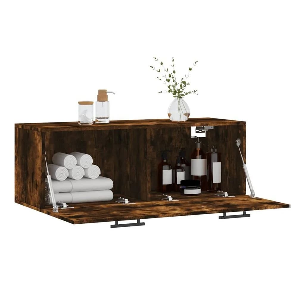 vidaXL Hängeschrank Wandschrank Räuchereiche Holzwerkstoff - Bild 4