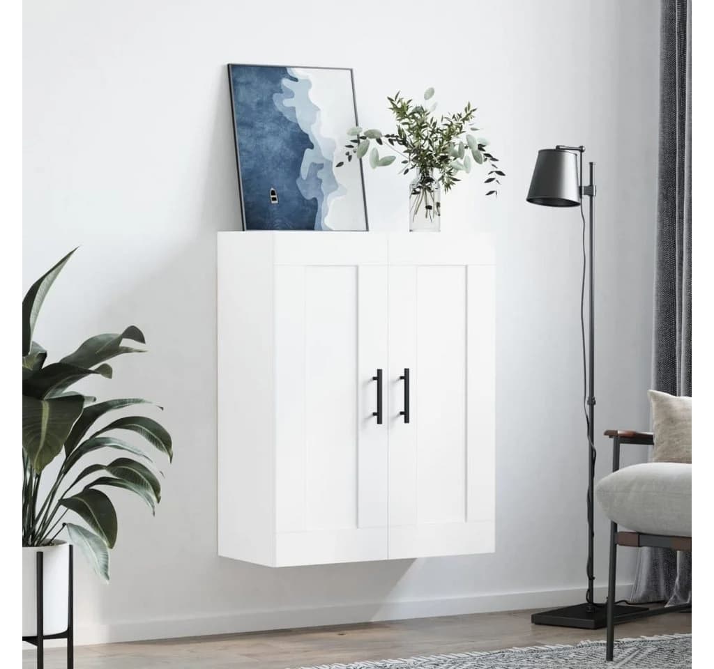 vidaXL Hängeschrank Wandschrank Weiß Holzwerkstoff - Bild 3