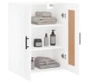 vidaXL Hängeschrank Wandschrank Weiß Holzwerkstoff Bild 5